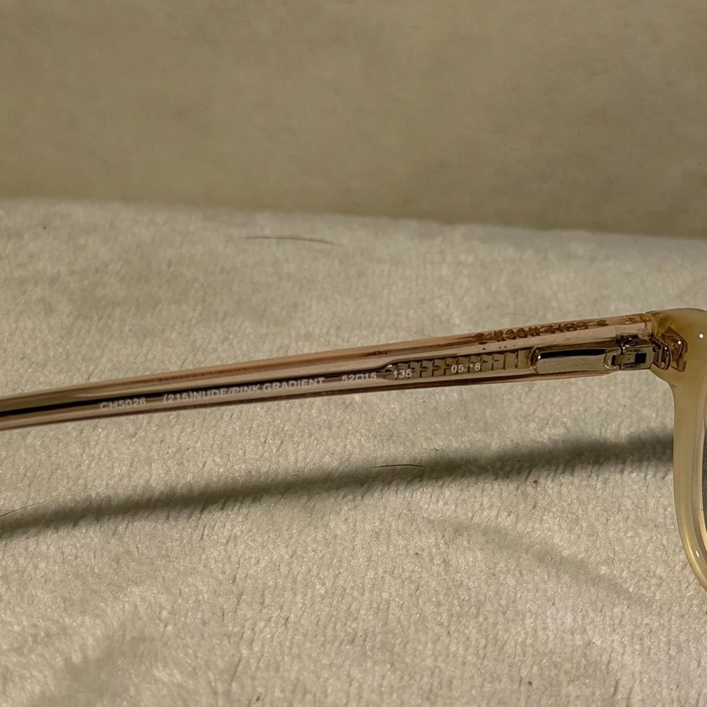 Cole Haan Eyeglass Frames Rectangular As Is Glasses Prescription Left In